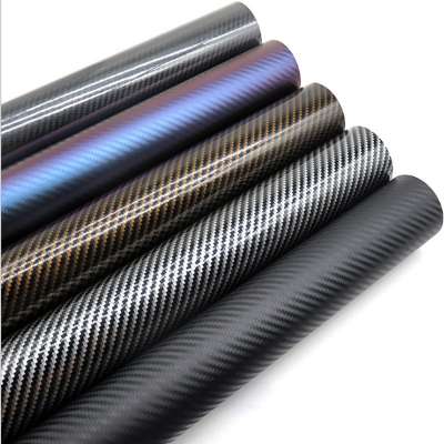 customized size car carbon fiber car sticker body decoration wrap film center console film factory direct sales