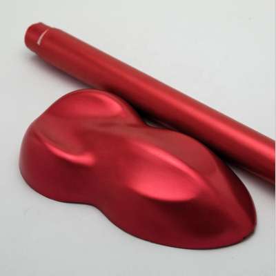 High quality PVC Automotive Film 1.52*18M Matte Red Chrome Vinyl Car Wrap