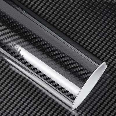 High Flexible PVC 5D High Glossy Carbon Fiber Car Wrap Sticker