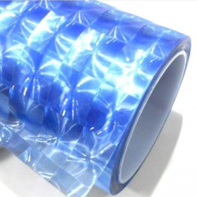 wholesale auto0.3*9m Size car light film Cat Eye light  blue car tint film