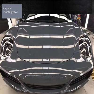 Car Decoration Accessories PVC Nardo grey glossy crystal Sticker Vinyl Auto Wrap film